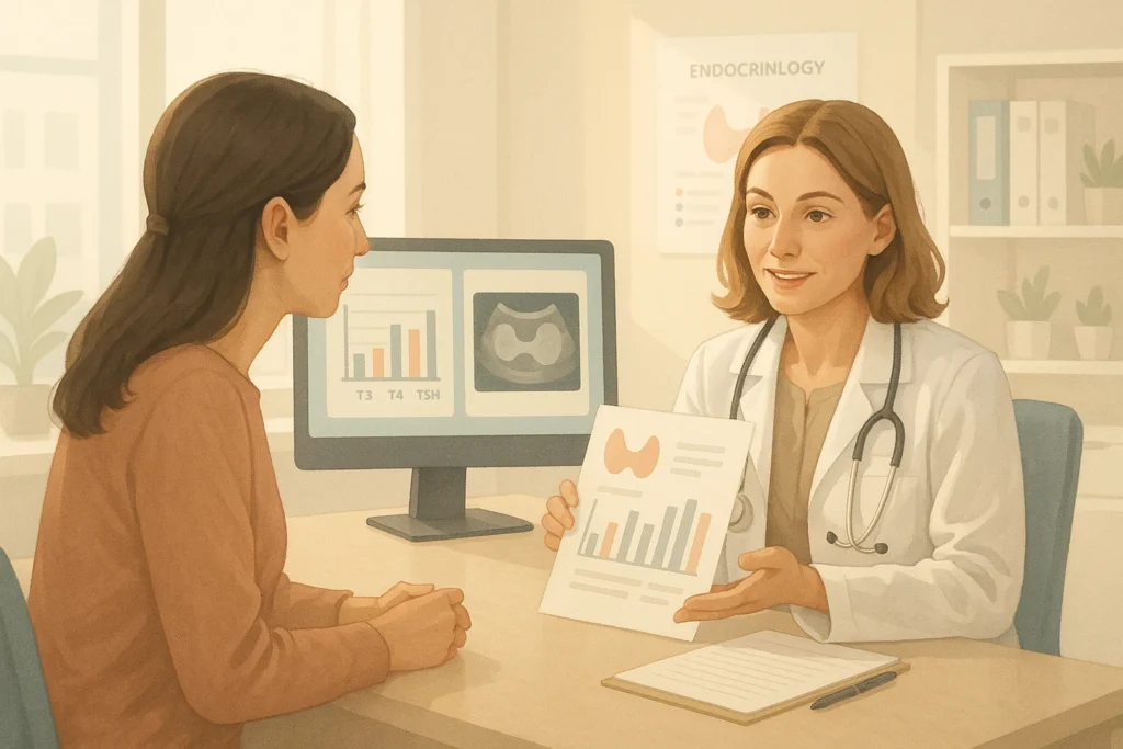 endocrinologie cu bilet de trimitere