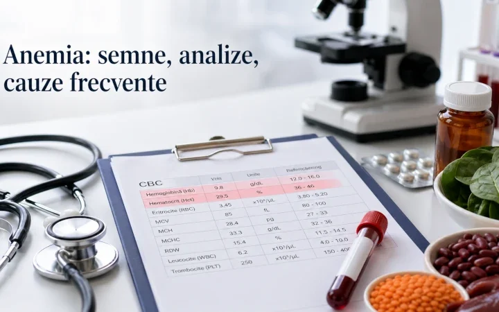 anemia semne analize cauze frecvente