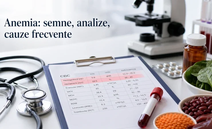 anemia semne analize cauze frecvente